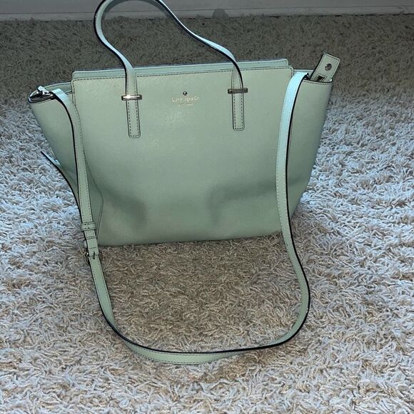 KATE SPADE NEW YORK Saffiano Leather Handle Bag - Picture 1 of 16